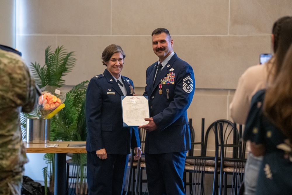122nd Fighter Wing's Caughlan promotes to Chief