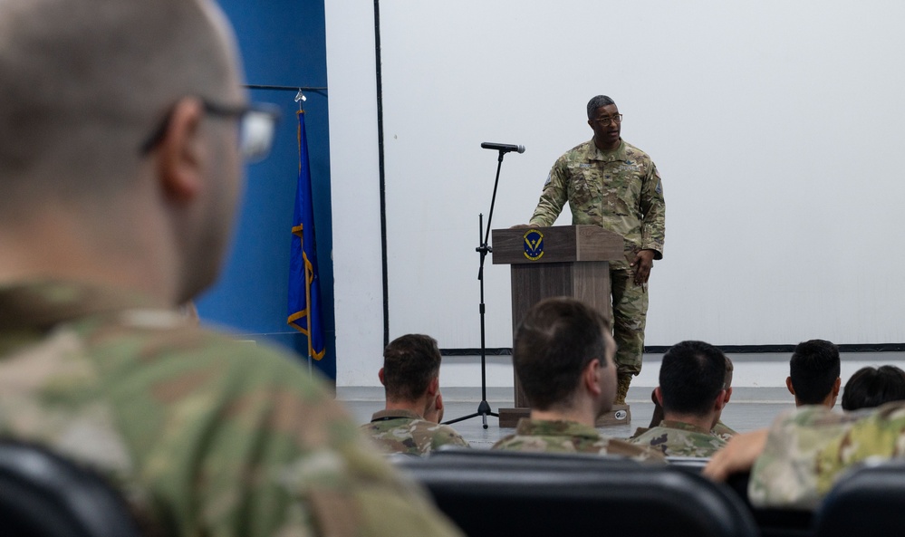Lt. Col. Keith takes command of Space Force Central Command Combat Det 3-1