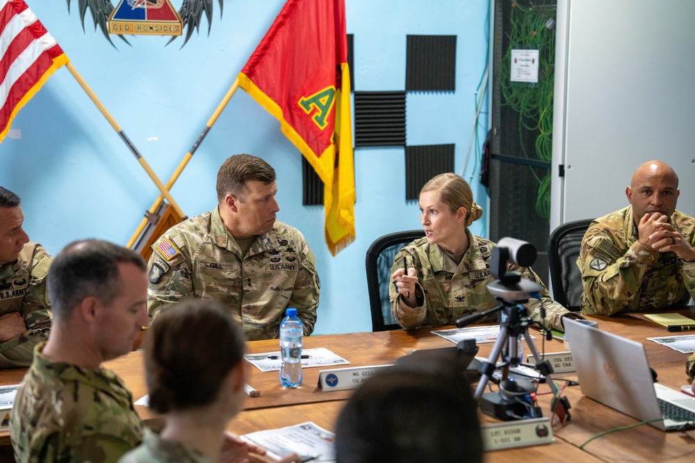 Army Aviation Commander Visits 1st Armored Division CAB in Poland, Gains Operational Insights