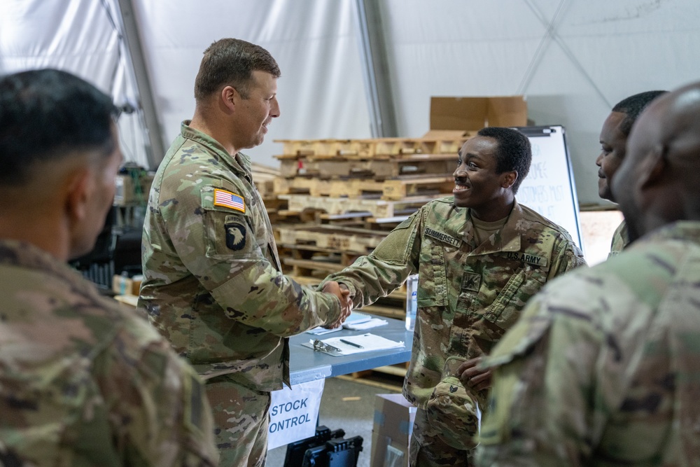 Army Aviation Commander Visits 1st Armored Division CAB in Poland, Gains Operational Insights