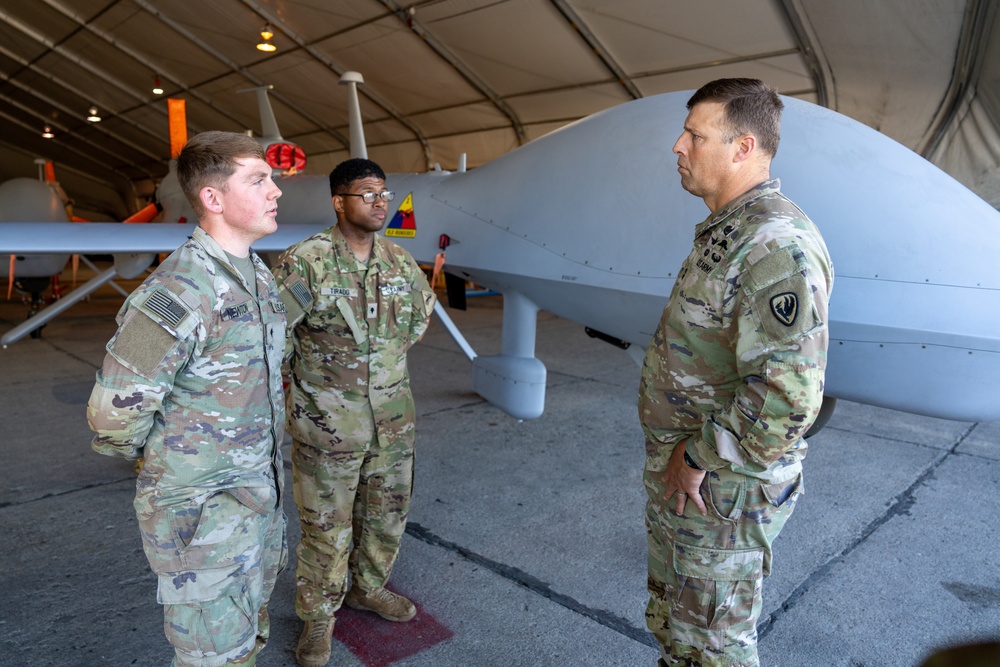 Army Aviation Commander Visits 1st Armored Division CAB in Poland, Gains Operational Insights