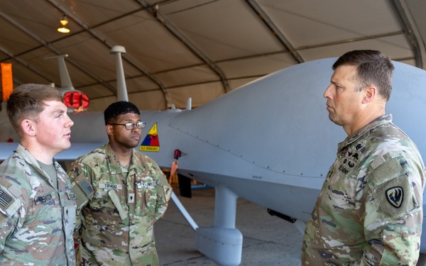 Army Aviation Commander Visits 1st Armored Division CAB in Poland, Gains Operational Insights