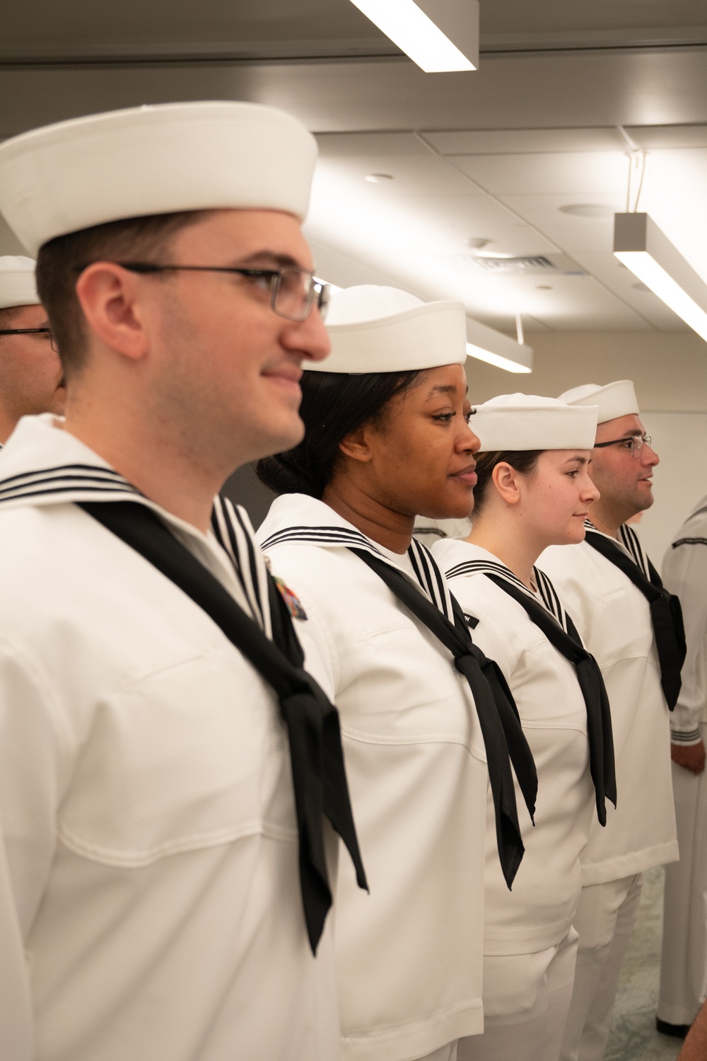 Navy Medicine Readiness and Training Unit Portsmouth conducts Spring Uniform Inspection