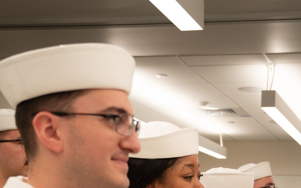 Navy Medicine Readiness and Training Unit Portsmouth conducts Spring Uniform Inspection