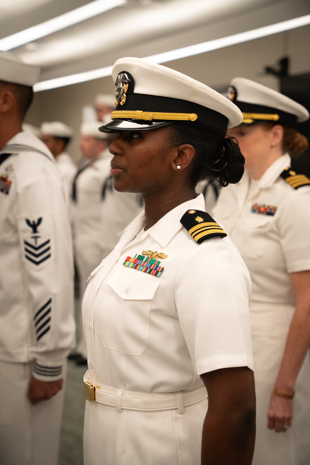 Navy Medicine Readiness and Training Unit Portsmouth conducts Spring Uniform Inspection