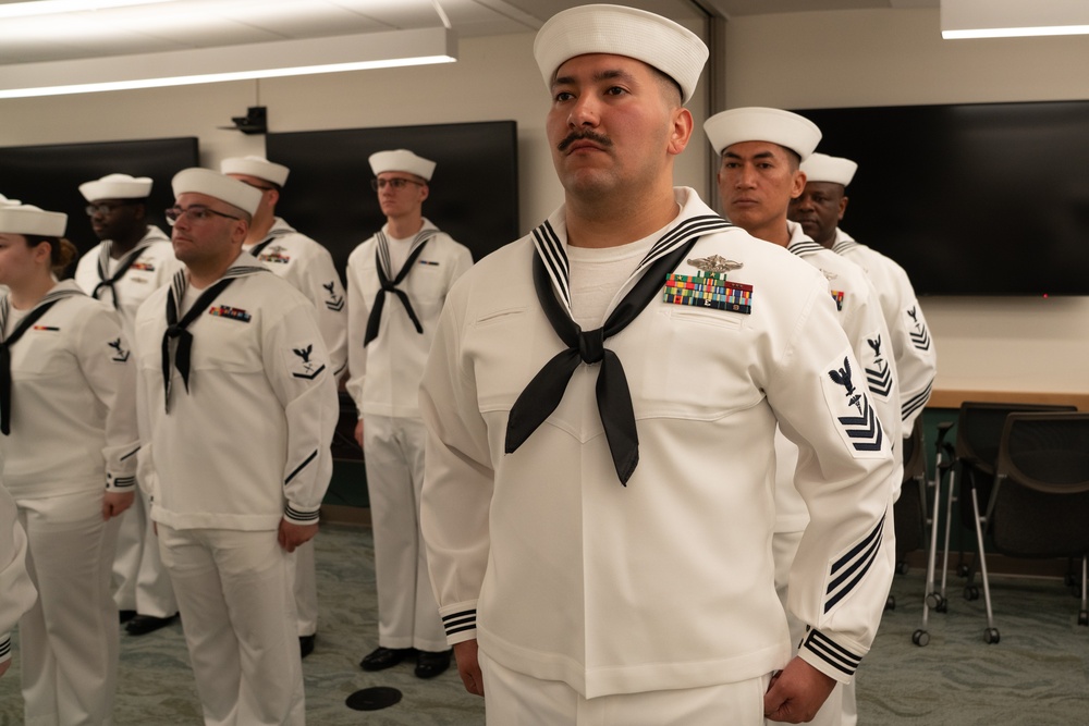 Navy Medicine Readiness and Training Unit Portsmouth conducts Spring Uniform Inspection