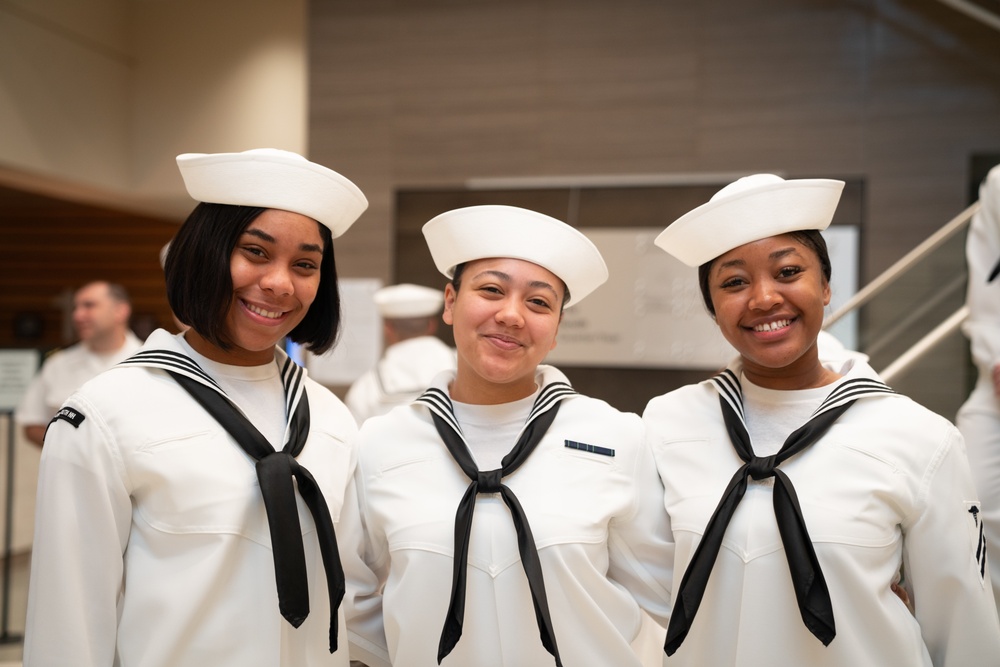 Navy Medicine Readiness and Training Unit Portsmouth conducts Spring Uniform Inspection