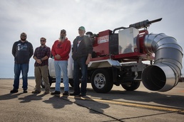 Blown Away:  FOD Removal Method Enhances Safety at Cherry Point