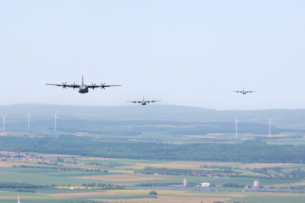 Ramstein showcases readiness, airpower during max generation exercise