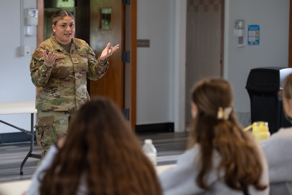 Junior ROTC cadets learn more about Air Force careers