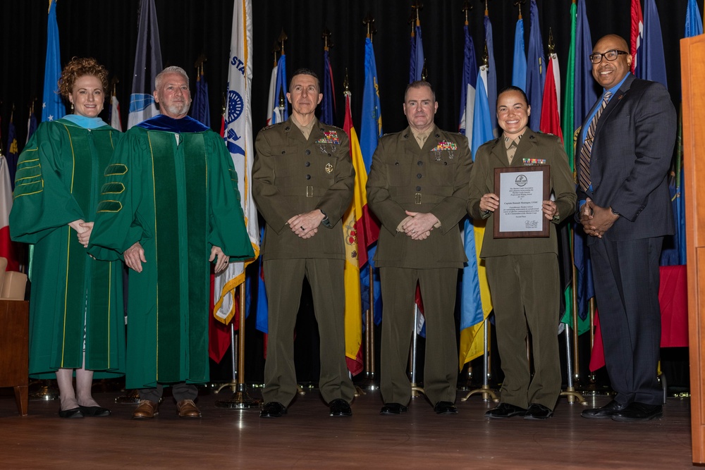 Enlisted Warfare School Graduation