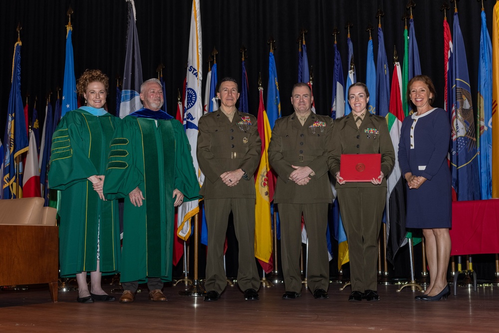 Enlisted Warfare School Graduation