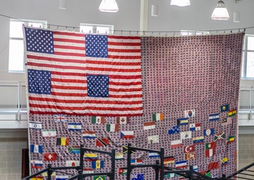 Camp Lejeune Marks 129th Stop for 9/11 Memorial Flag