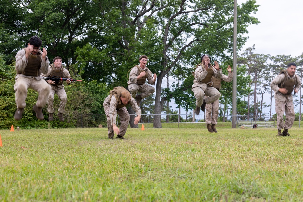 Marine Corps Martial Arts Instructor Course :Shamrock Drills