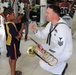 Obangame Express 25 Navy Band Performs with Local Students