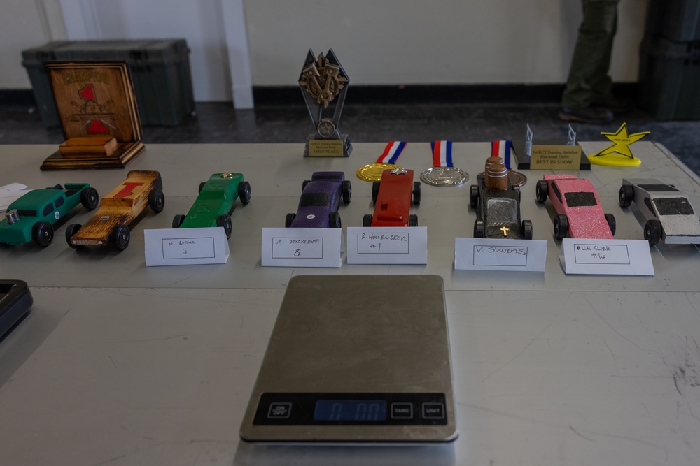 1st BN and Cub Scout Pack 277 Pinewood Derby