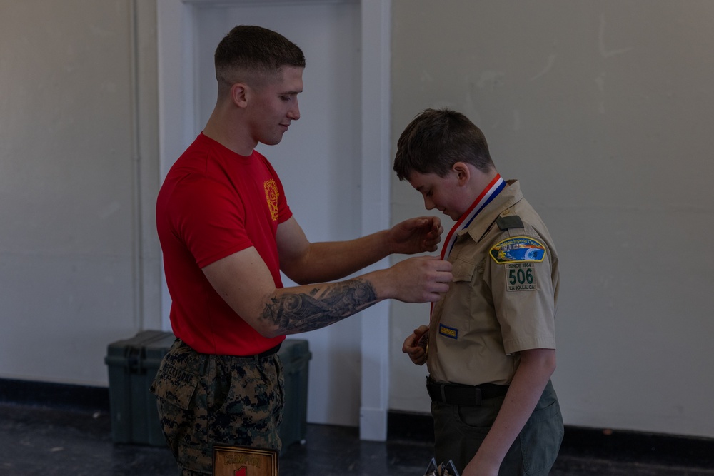 1st BN and Cub Scout Pack 277 Pinewood Derby