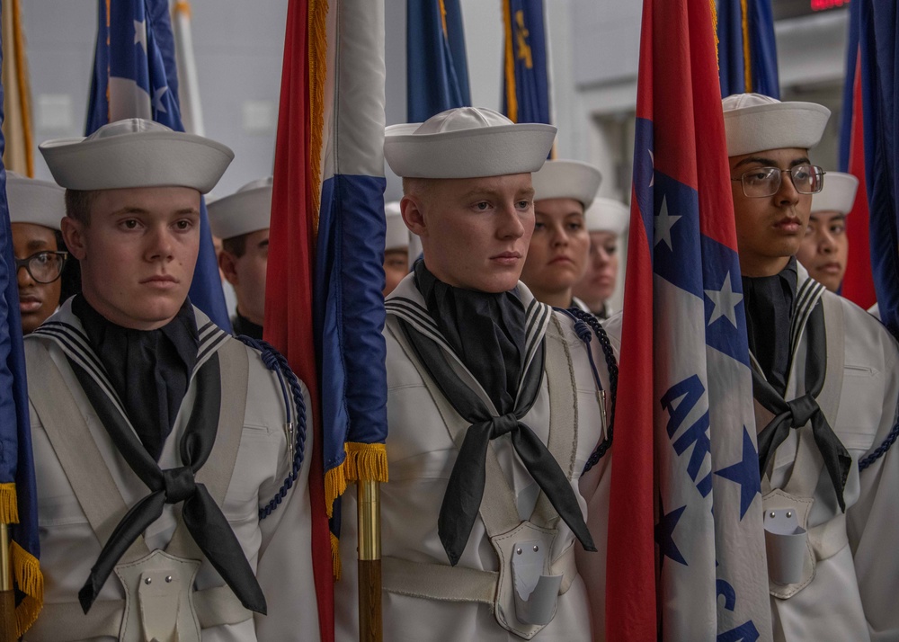Pass-In-Review At Recruit Training Command
