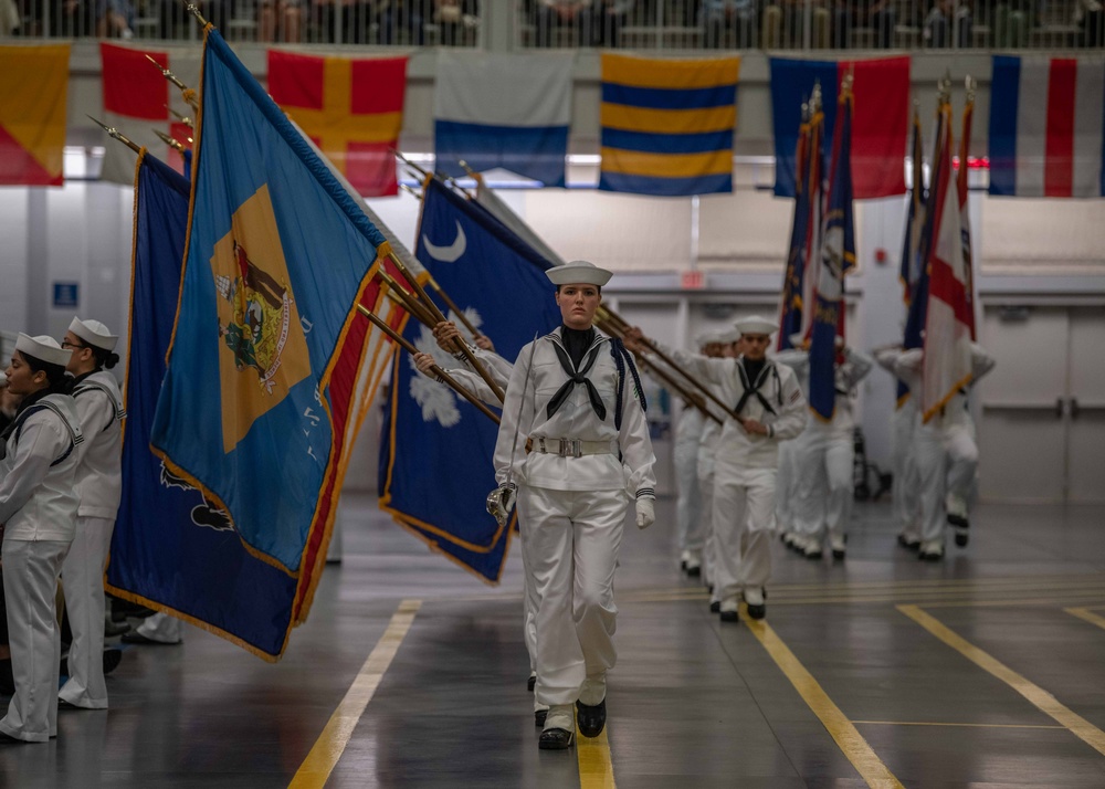 Pass-In-Review At Recruit Training Command