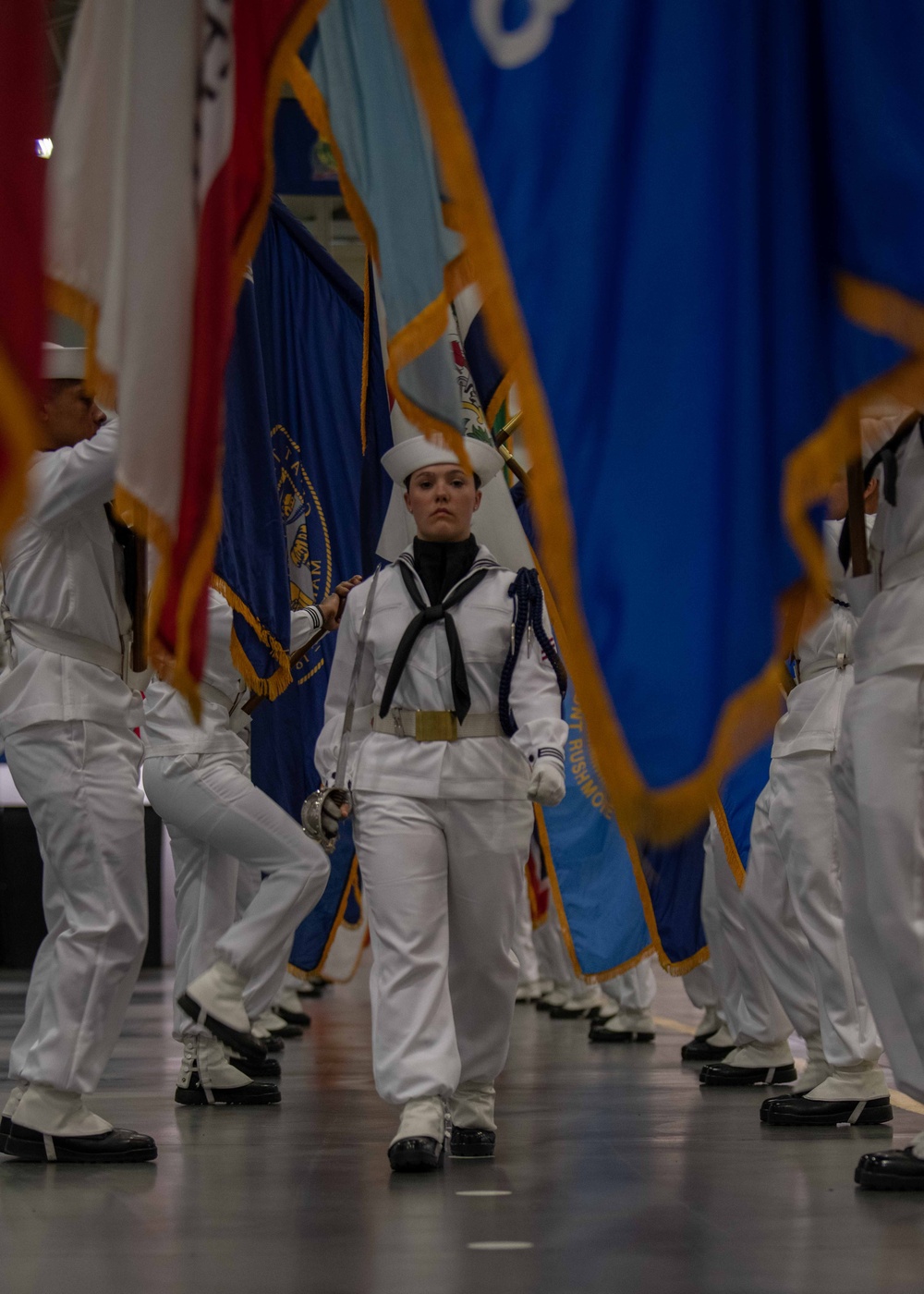 Pass-In-Review At Recruit Training Command