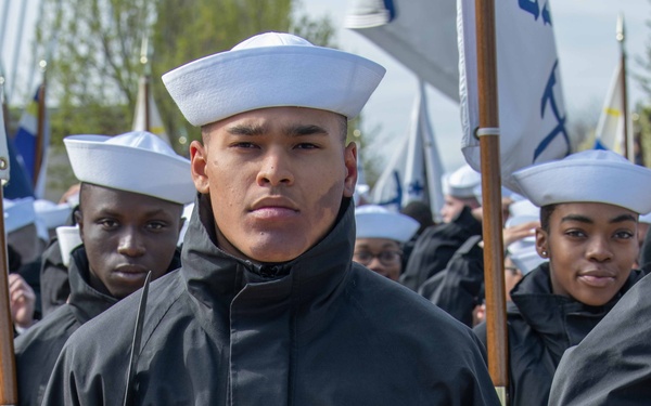 Pass-In-Review At Recruit Training Command
