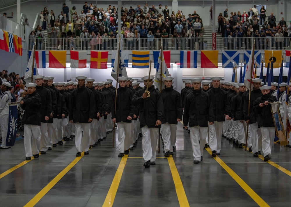 Pass-In-Review At Recruit Training Command