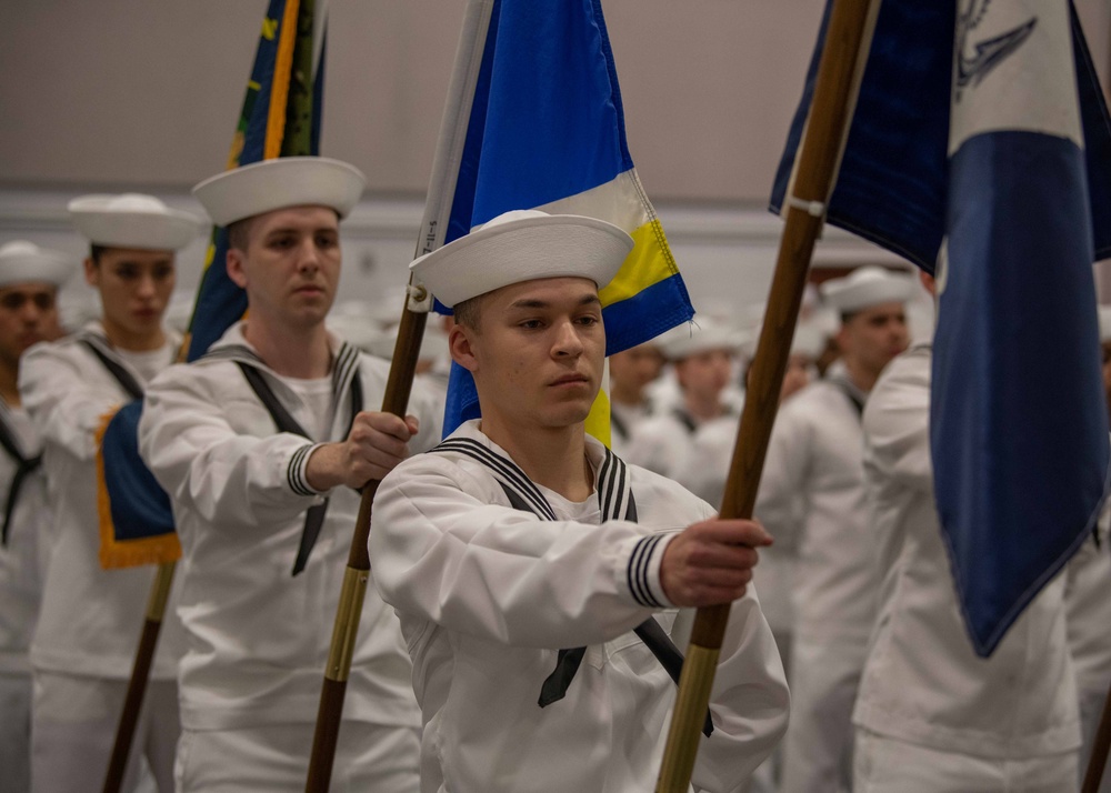 Pass-In-Review At Recruit Training Command