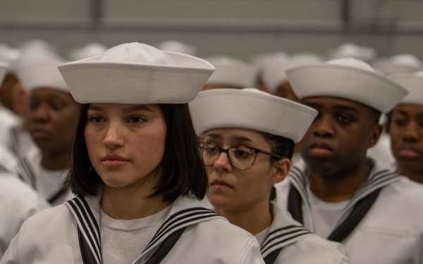 Pass-In-Review At Recruit Training Command