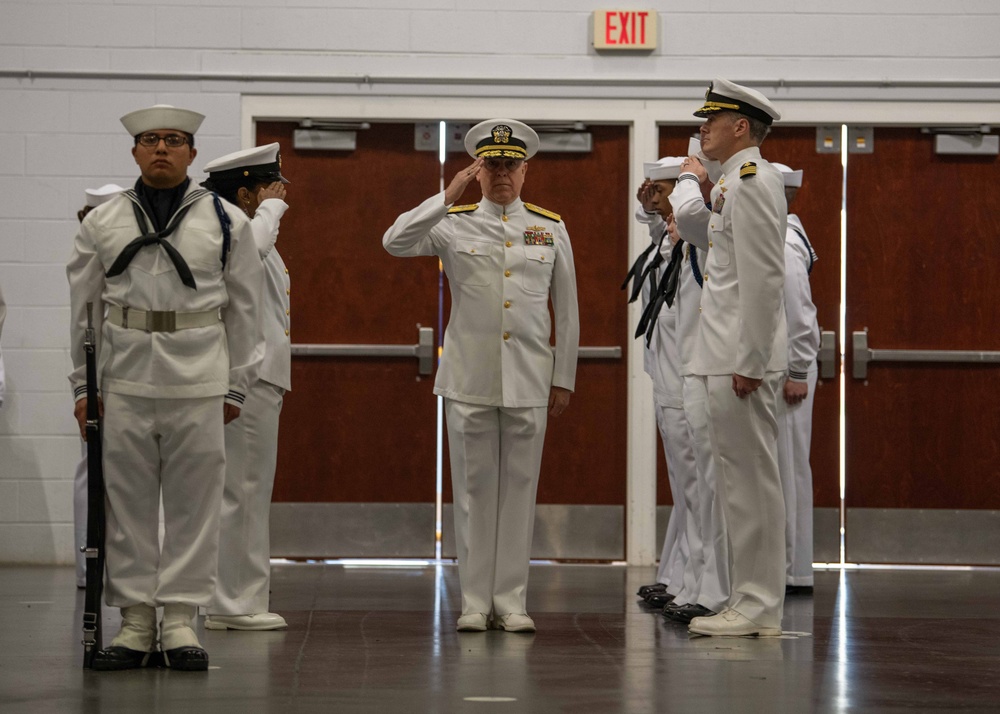 Pass-In-Review At Recruit Training Command