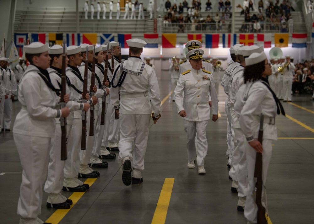 Pass-In-Review At Recruit Training Command