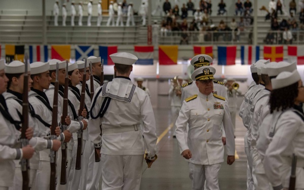 Pass-In-Review At Recruit Training Command