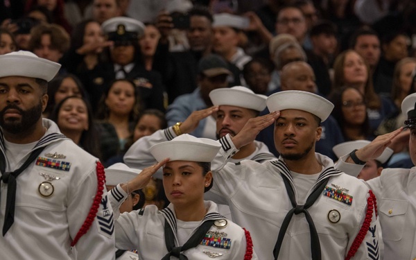 Pass-In-Review At Recruit Training Command