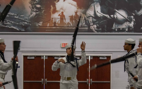 Pass-In-Review At Recruit Training Command