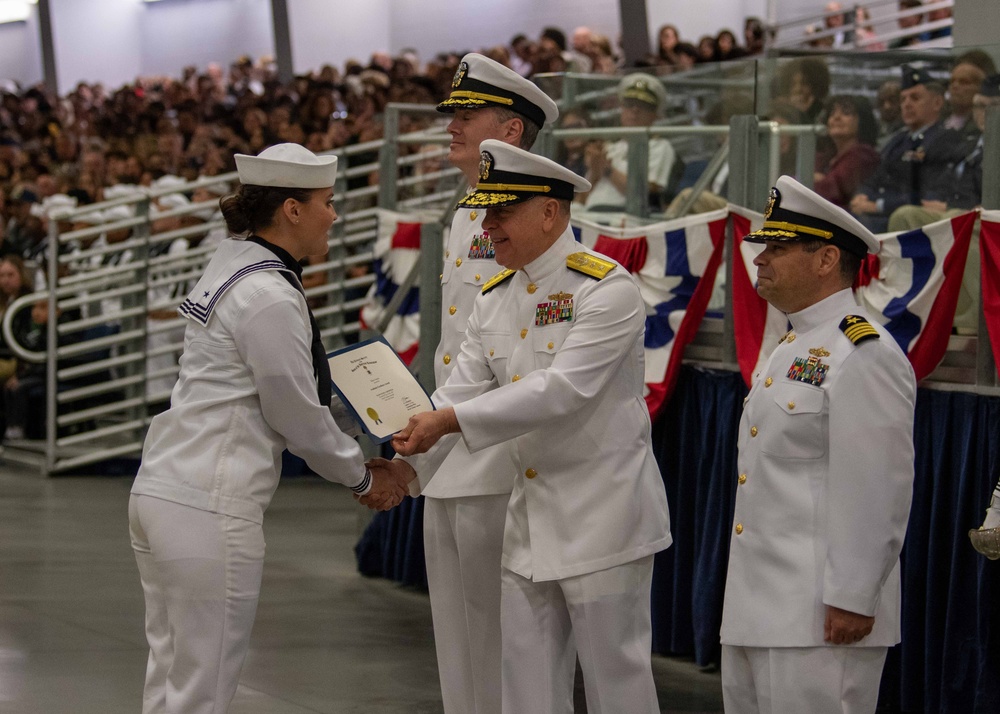 Pass-In-Review At Recruit Training Command