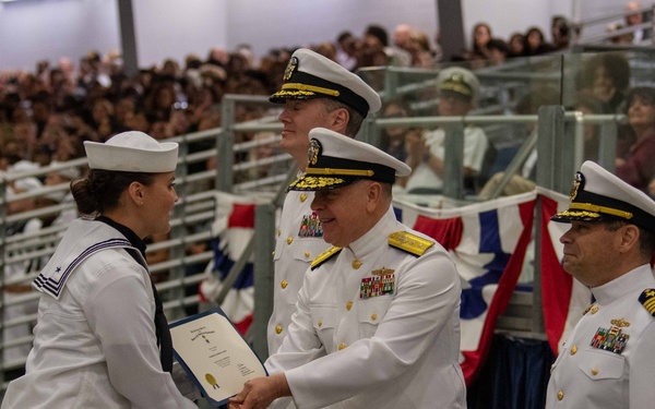 Pass-In-Review At Recruit Training Command