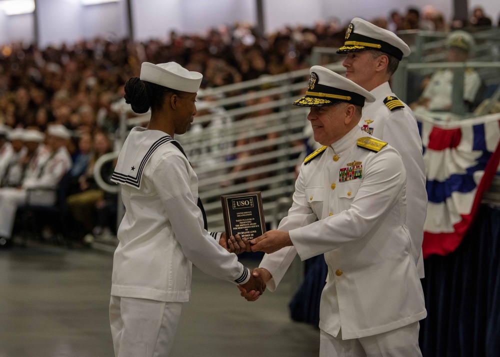 Pass-In-Review At Recruit Training Command