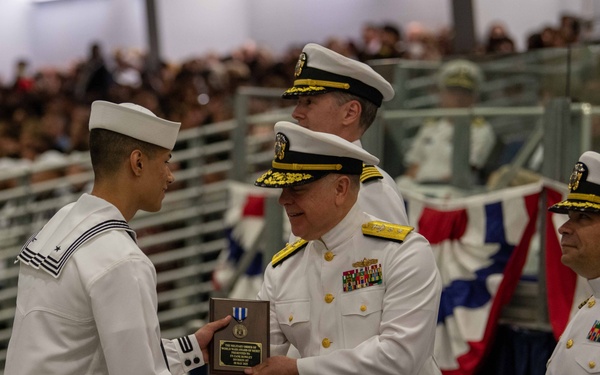 Pass-In-Review At Recruit Training Command
