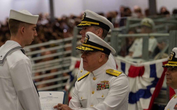 Pass-In-Review At Recruit Training Command