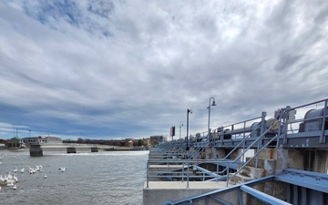De Pere dam on the Fox River
