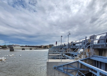 De Pere dam on the Fox River