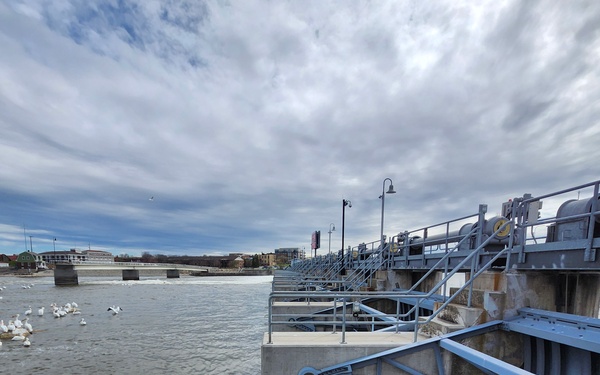 De Pere dam on the Fox River