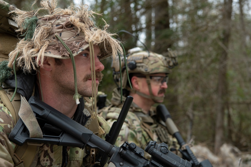 TACP, SERE Airmen conduct sensing operations against 820 BDG opposing forces at exercise Capri Sun