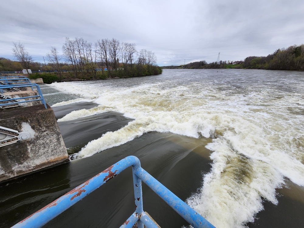 View from the Little Kaukauna Dam on the Fox River