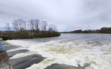 View from the Little Kaukauna Dam on the Fox River