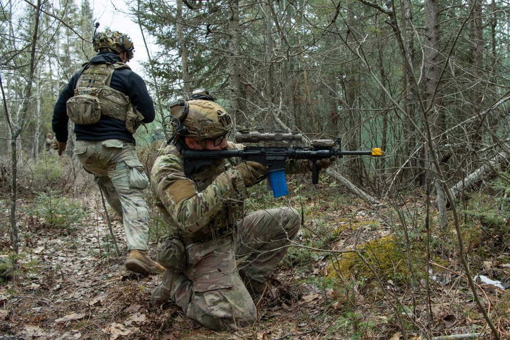 TACP, SERE Airmen conduct sensing operations against 820 BDG opposing forces at exercise Capri Sun