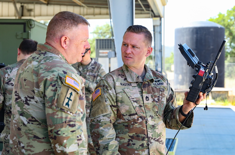 California National Guard Soldiers conduct tactical training with small unmanned aircraft systems