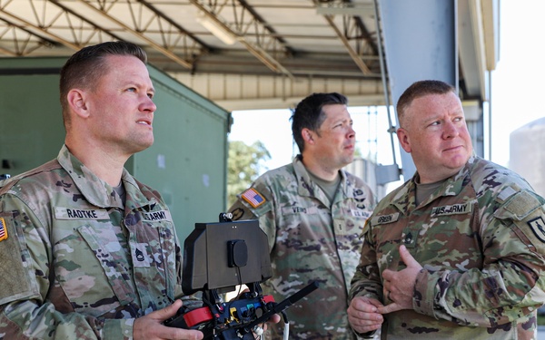 California National Guard Soldiers conduct tactical training with small unmanned aircraft systems