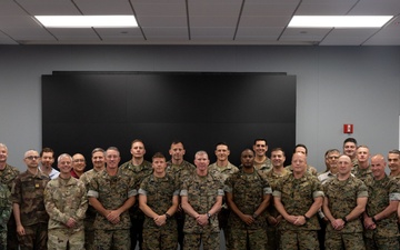 Commandant, Gen. Eric Smith, visits Marine Corps War College