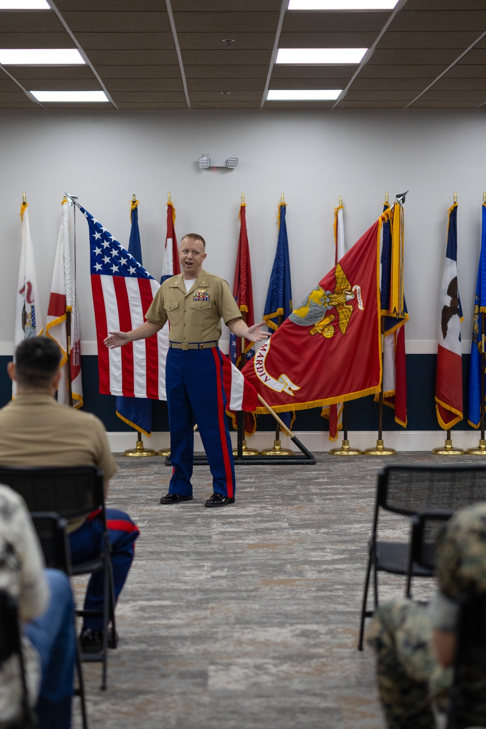 Maj. Justin Wirth Retirement Ceremony