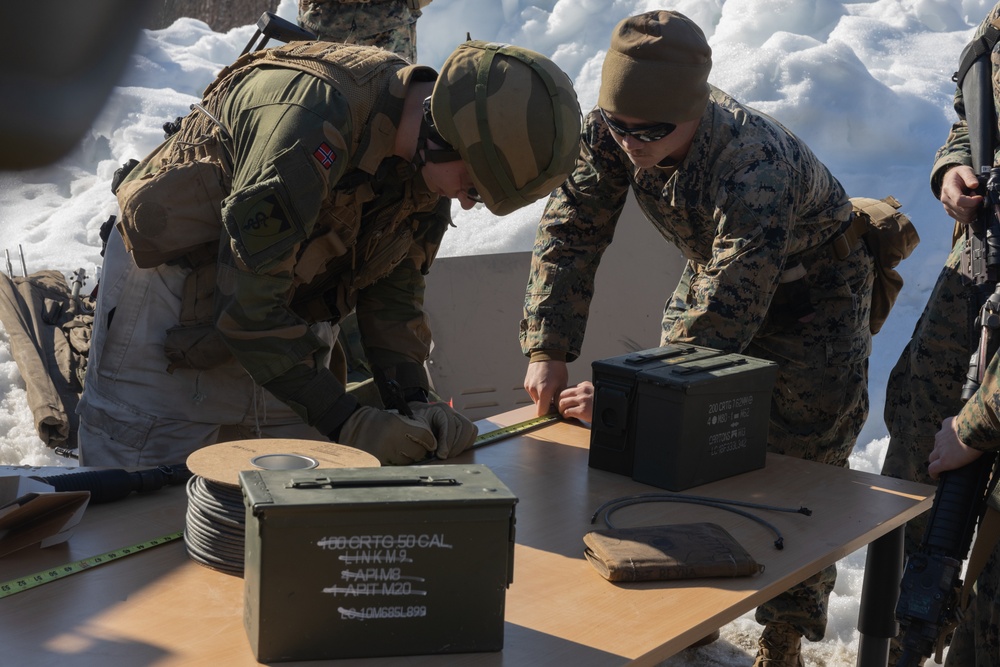Swift Response 25 | U.S. Marines conduct Demolition Range with Norwegian Soldiers